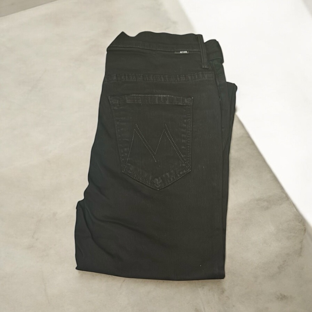 Woman’s  Mother Black Jeans